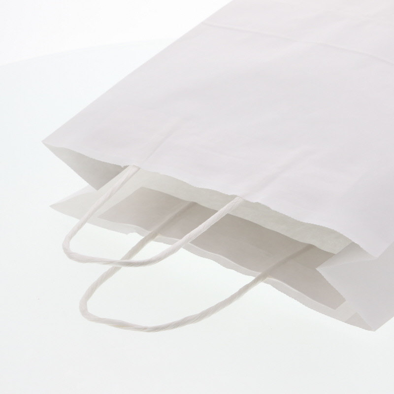 HEIKO 紙袋 25チャームバッグ 25CB 26-10 晒白無地 50枚/袋