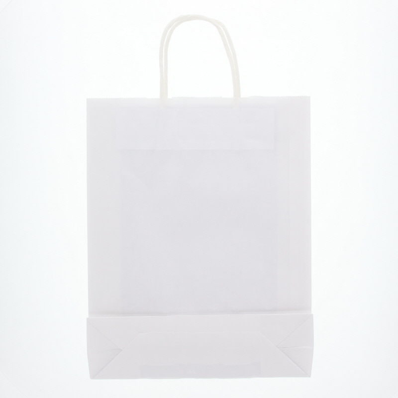 HEIKO 紙袋 25チャームバッグ 25CB MS1 晒白無地 50枚/袋