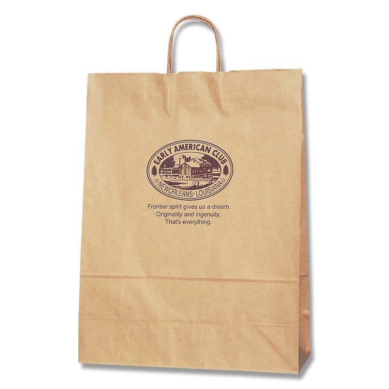 HEIKO 紙袋 25チャームバッグ 25CB カスタムB 未晒アメリカンクラブ 50枚/袋