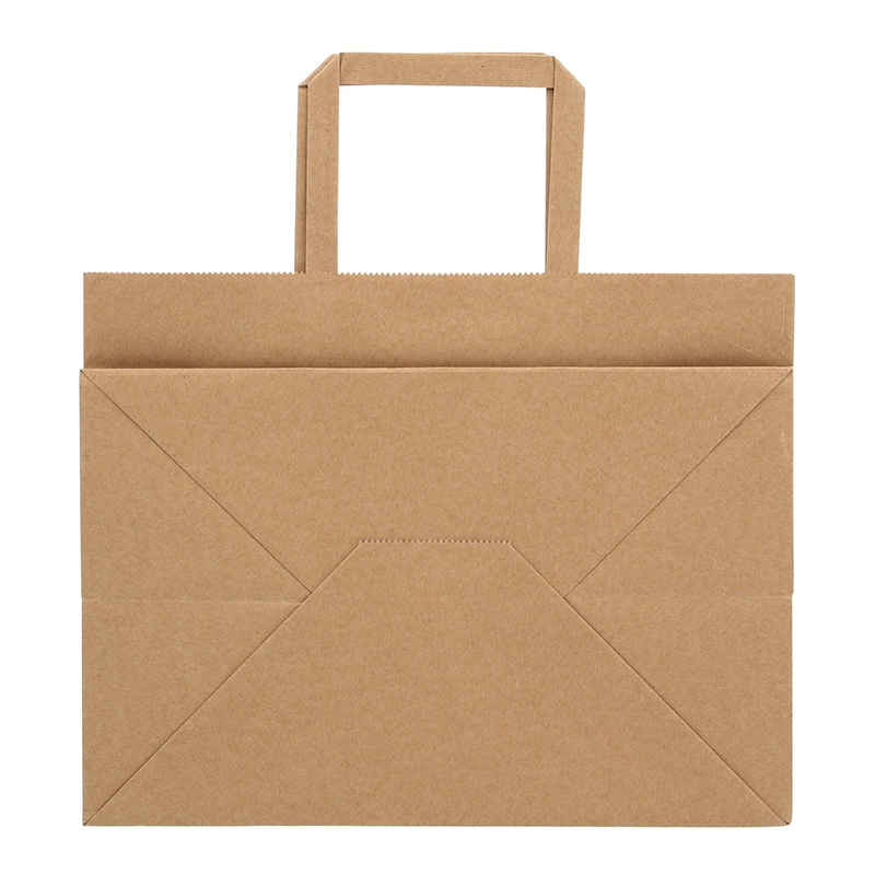 SWAN 紙袋 Nフラットチャームバッグ 280-1(平手) 未晒無地 50枚/袋