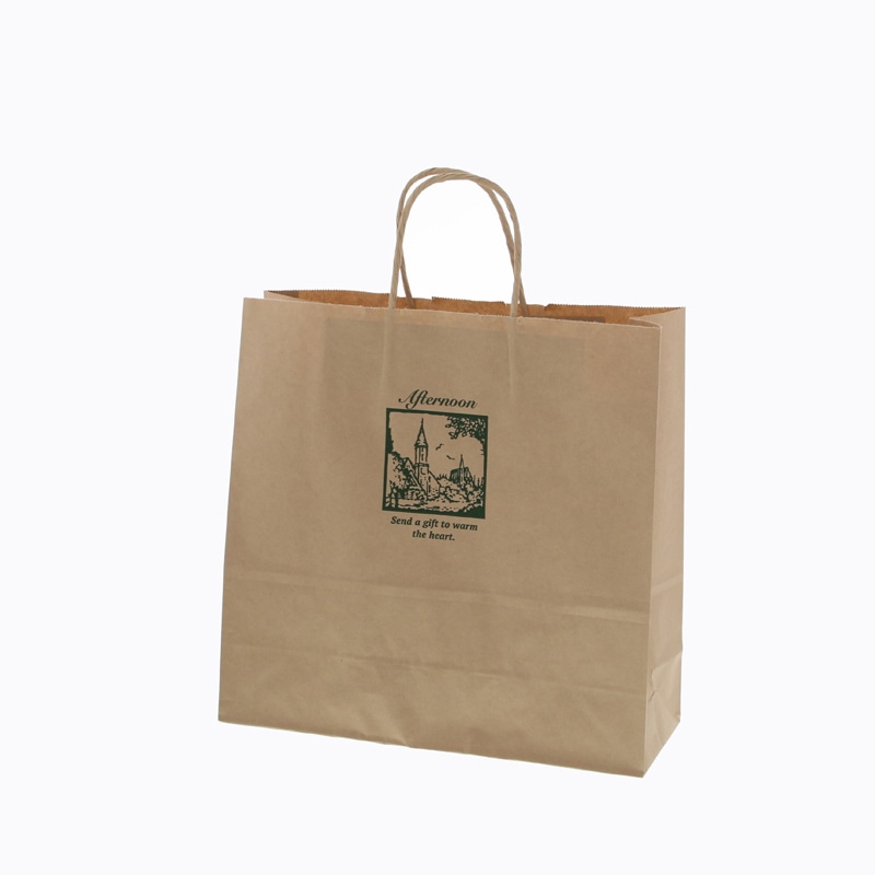 HEIKO 紙袋 25チャームバッグ 25CB 3才 アフタヌーン 50枚/袋