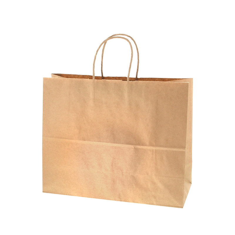 HEIKO 手提げ紙袋 25チャームバッグ 38-3 未晒無地 50枚/袋