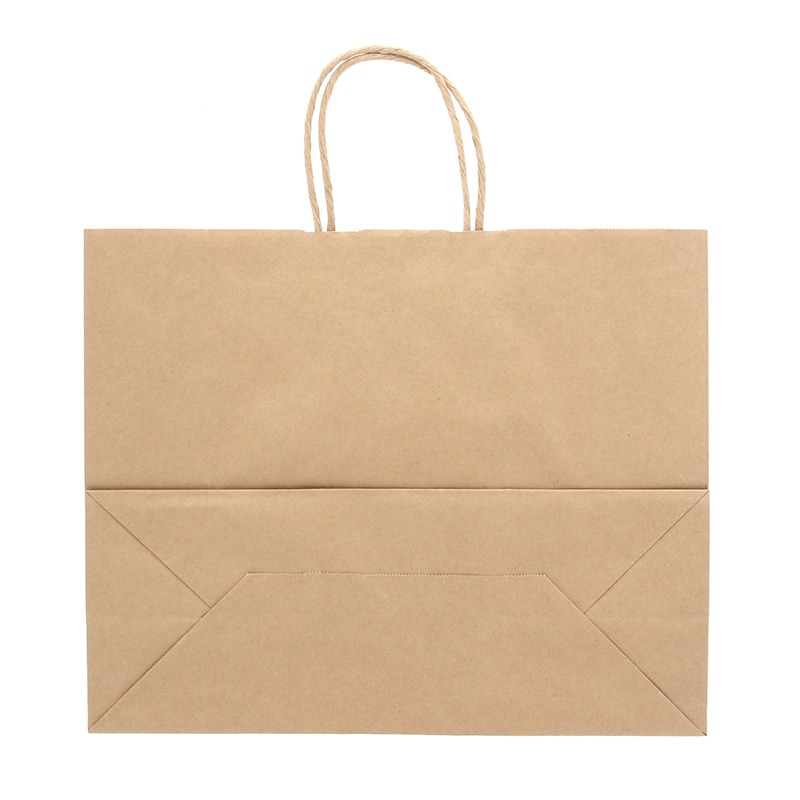 HEIKO 手提げ紙袋 25チャームバッグ 38-3 未晒無地 50枚/袋