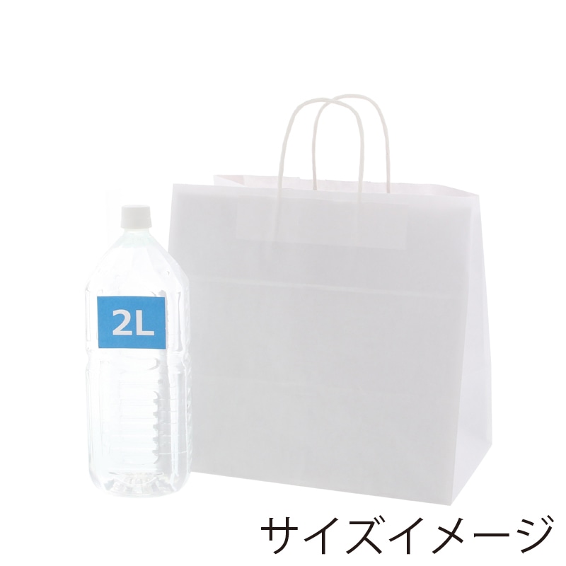 HEIKO 紙袋 25チャームバッグ 25CB 34-1 底ボール入 晒白無地 25枚/袋
