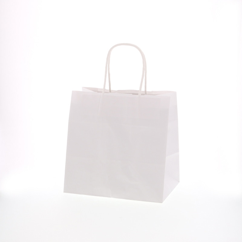 HEIKO 紙袋 25チャームバッグ 25CB 24-17 晒白無地 50枚/袋