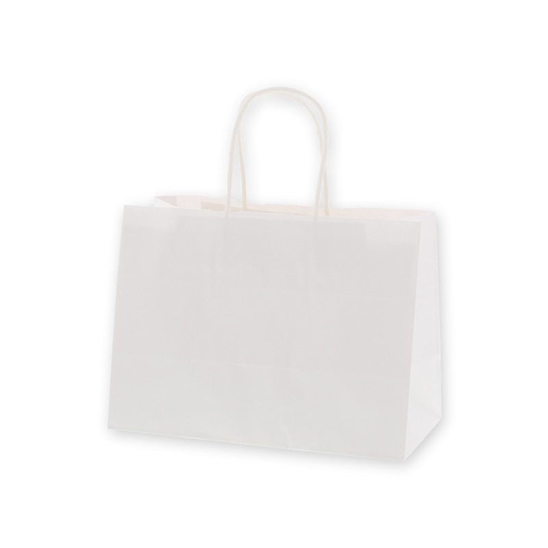 HEIKO 紙袋 25チャームバッグ 25CB 30-15 晒白無地 50枚/袋