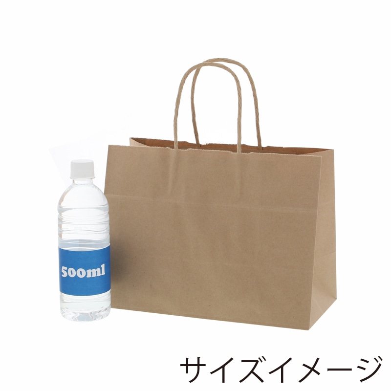 HEIKO 紙袋 25チャームバッグ 25CB 30-15 未晒無地 50枚/袋