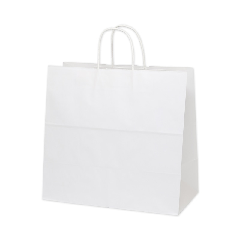 HEIKO 紙袋 25チャームバッグ 25CB 41-2 晒白無地 50枚/袋