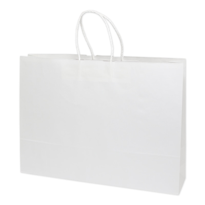 HEIKO 紙袋 25チャームバッグ 25CB 55-1 白無地 50枚/袋