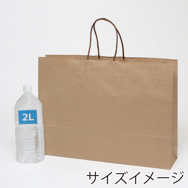 HEIKO 紙袋 25チャームバッグ 25CB 55-1 未晒無地 50枚/袋