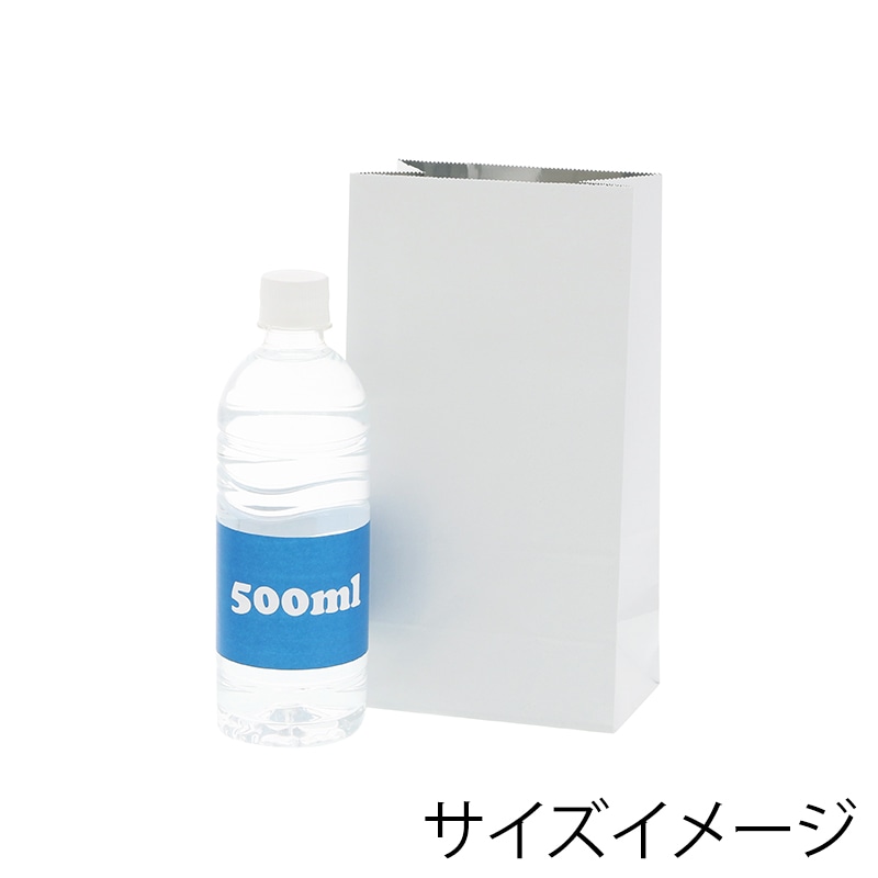 HEIKO 紙製保冷角底袋 S 白 25枚/袋