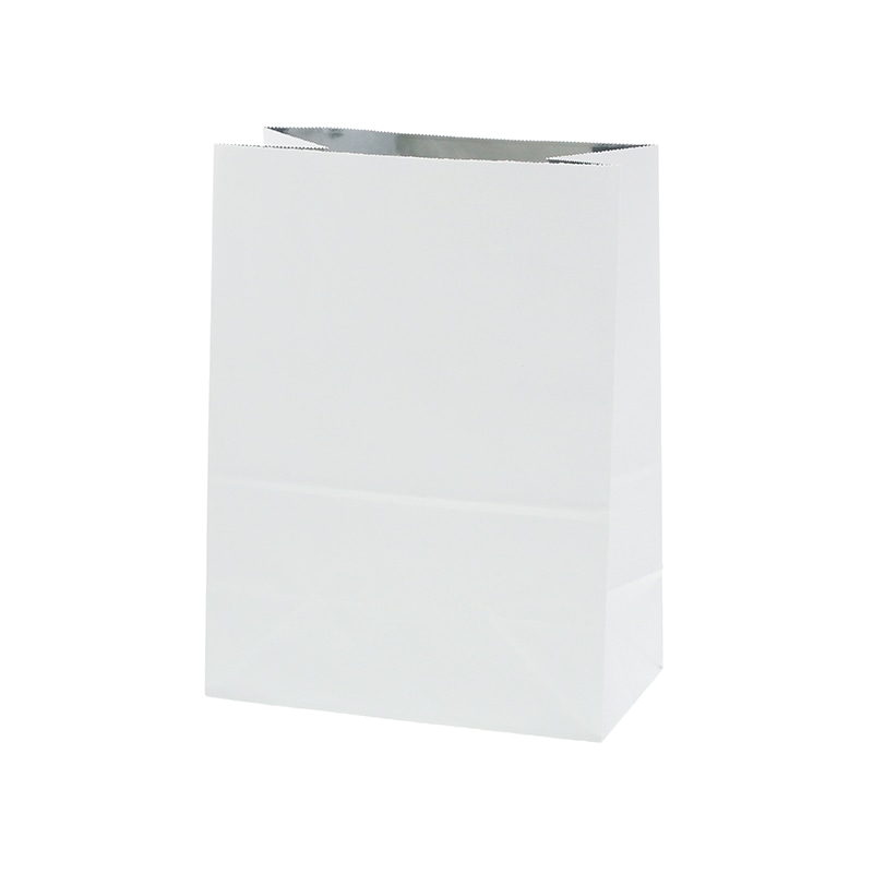 HEIKO 紙製保冷角底袋 M 白 25枚/袋