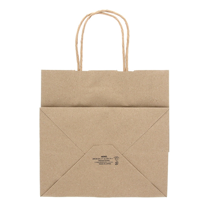 HEIKO 紙袋 25チャームバッグ 25CB エコライナー 24-17 50枚/袋