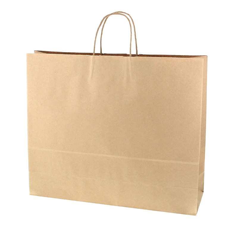 HEIKO 手提げ紙袋 25チャームバッグ 50-2 未晒無地 50枚/袋