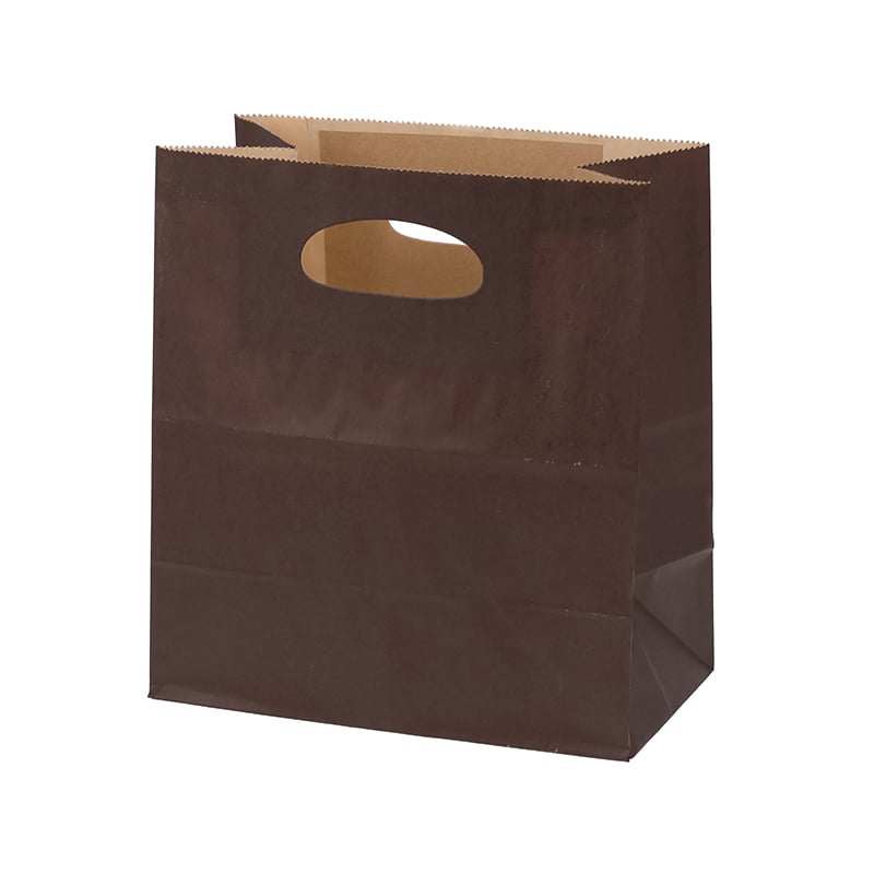 HEIKO トゥーゴーバッグ M 焦茶 25枚/袋