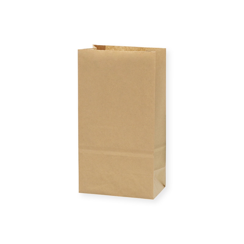 HEIKO 紙袋 角底袋 No.3 未晒無地 100枚/袋