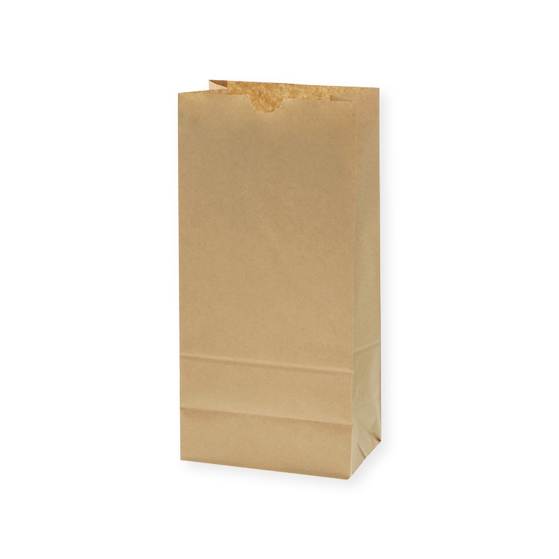 HEIKO 紙袋 角底袋 No.8 未晒無地 100枚/袋