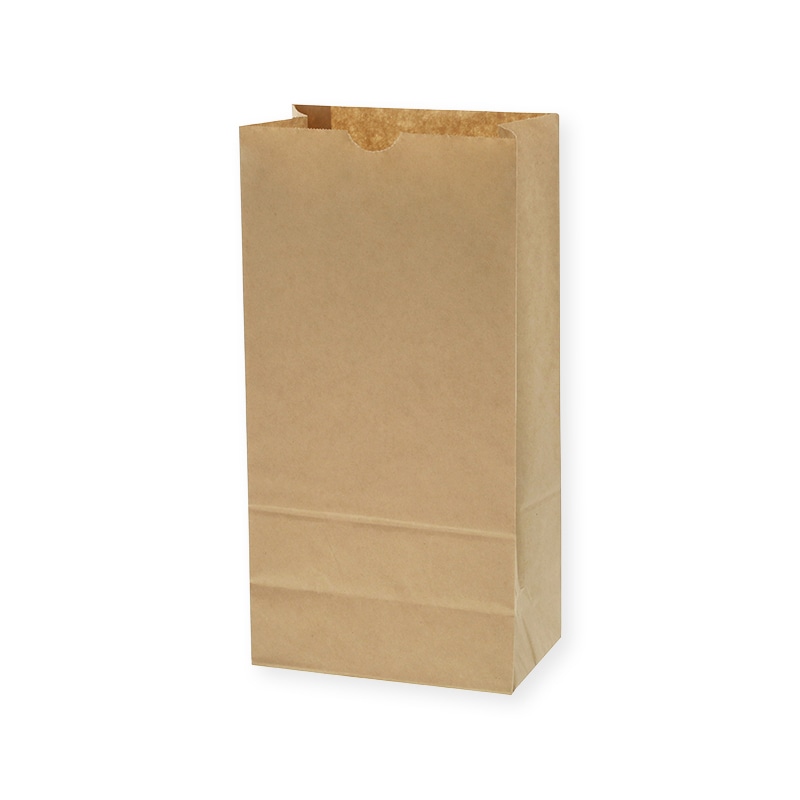 HEIKO 紙袋 角底袋 No.12 未晒無地 100枚/袋