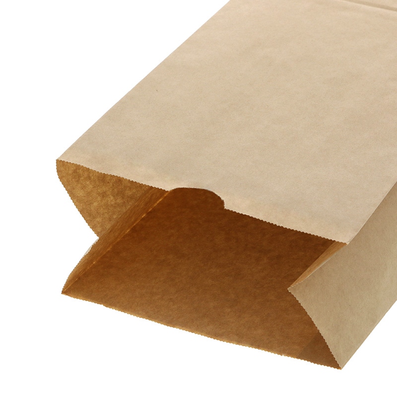 HEIKO 紙袋 角底袋 No.12 未晒無地 100枚/袋 004011200 包装用品・店舗