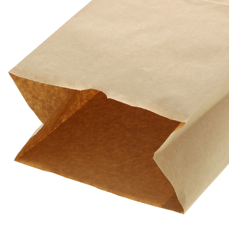 HEIKO 紙袋 角底袋 No.14 未晒無地 100枚/袋