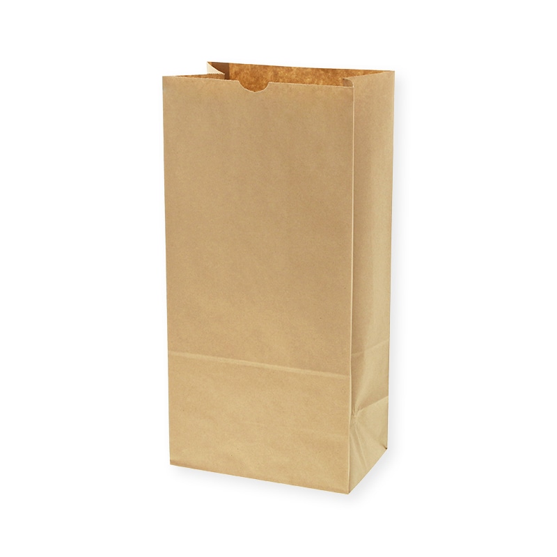 HEIKO 紙袋 角底袋 No.16 未晒無地 100枚/袋