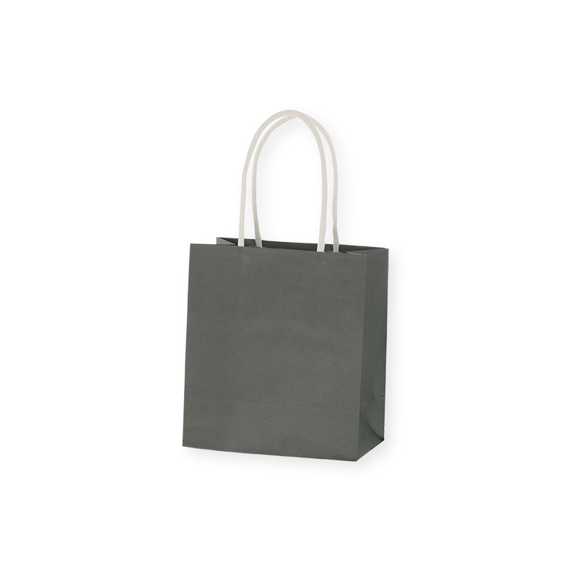 HEIKO 紙袋 スムースバッグ 15-08 ナチュラルグレー 25枚/袋