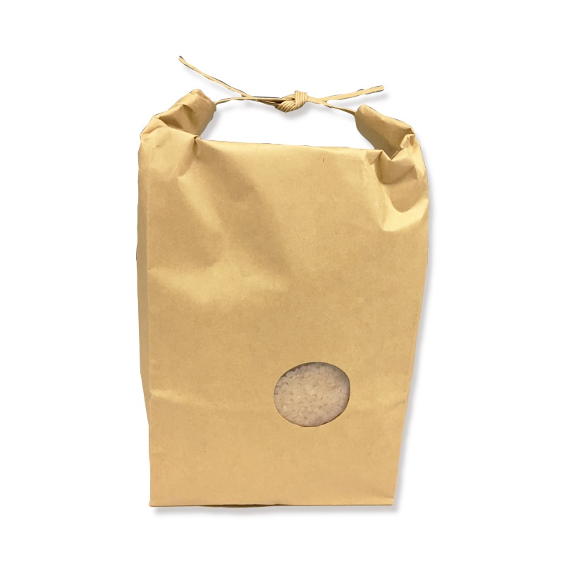 米袋 2kg バンド(紐)付き 窓あり 200枚/袋