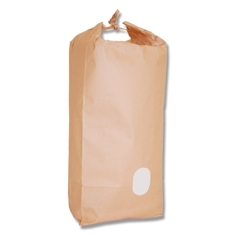 米袋 5kg バンド(紐)付き 窓あり 100枚/袋