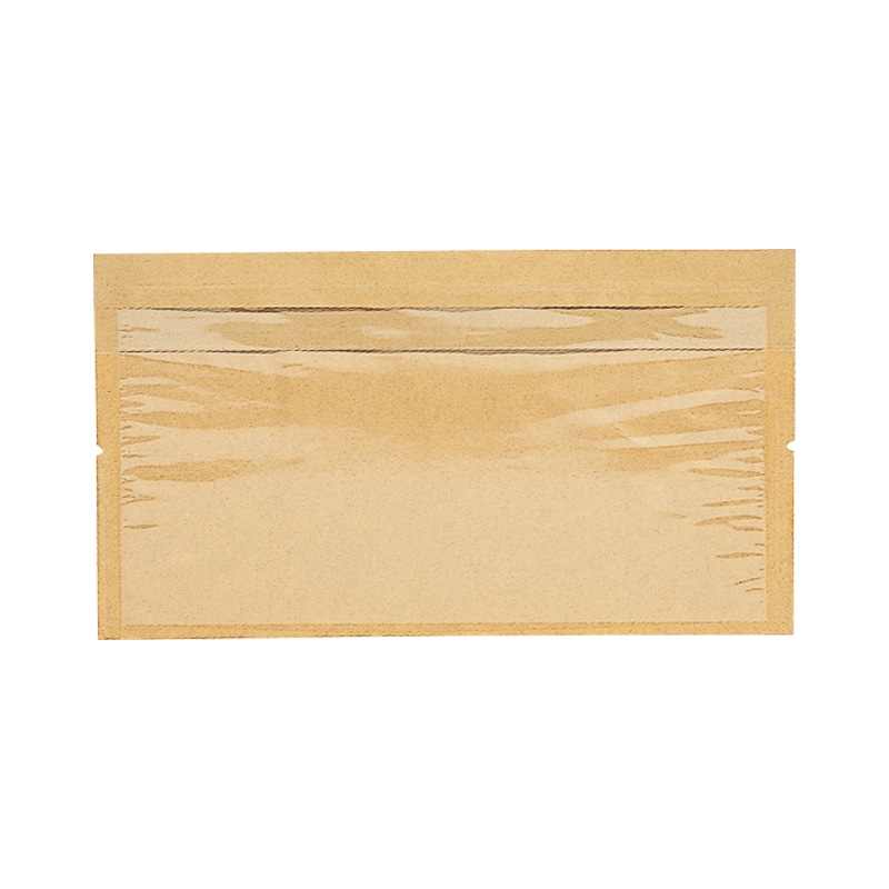 HEIKO 惣菜袋 窓付きディッシュバッグ L 無地 100枚/袋