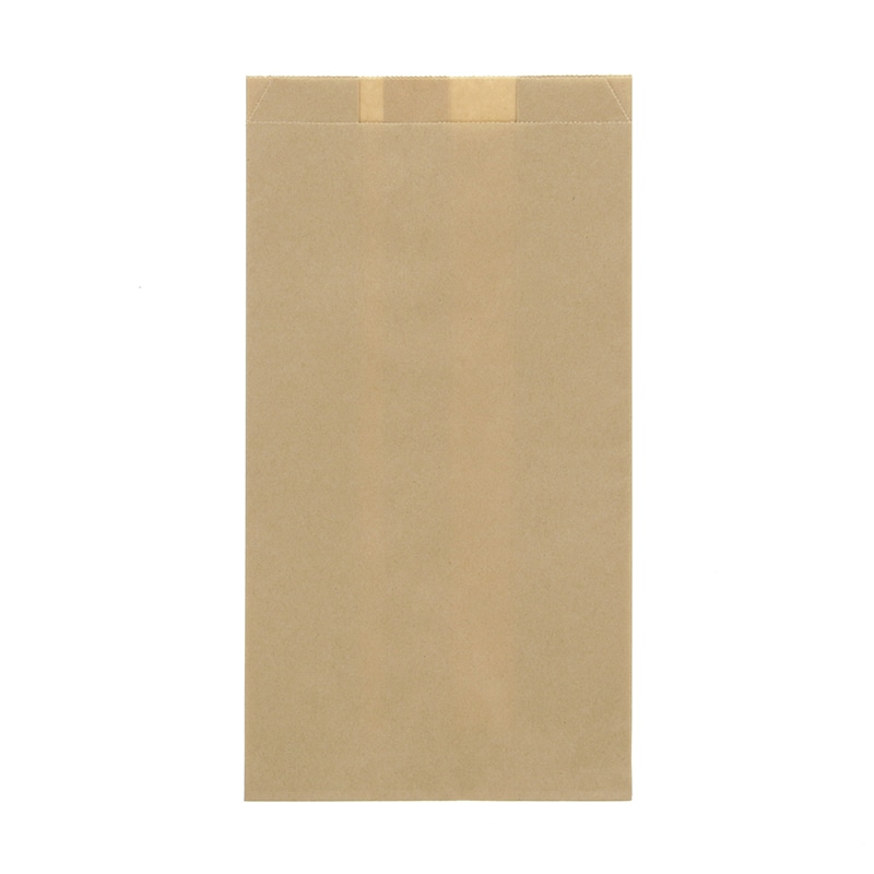 HEIKO 耐油ガゼットパック 中 未晒無地 100枚/袋