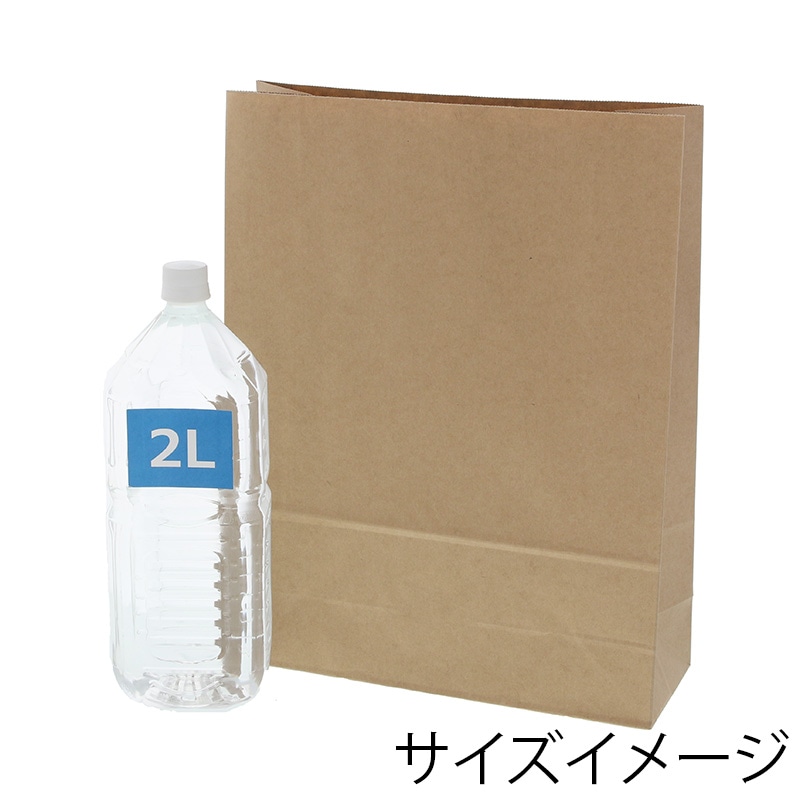 HEIKO 宅配袋 L 未晒無地 ベロ無し 25枚/袋