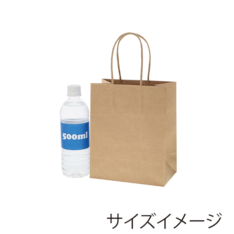 HEIKO 紙袋 スムースバッグ 18-01 未晒無地 25枚/袋