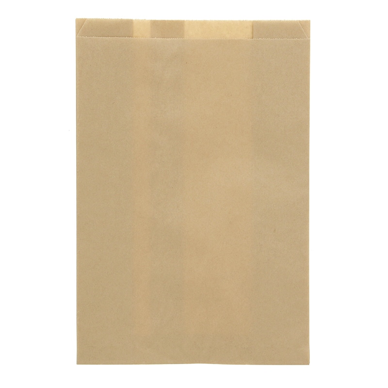 HEIKO 耐油ガゼットパック 特大 未晒無地 100枚/袋