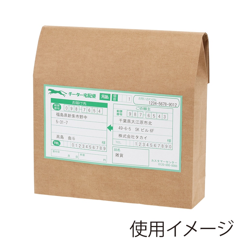 HEIKO 宅配袋 SS 未晒無地 50枚/袋