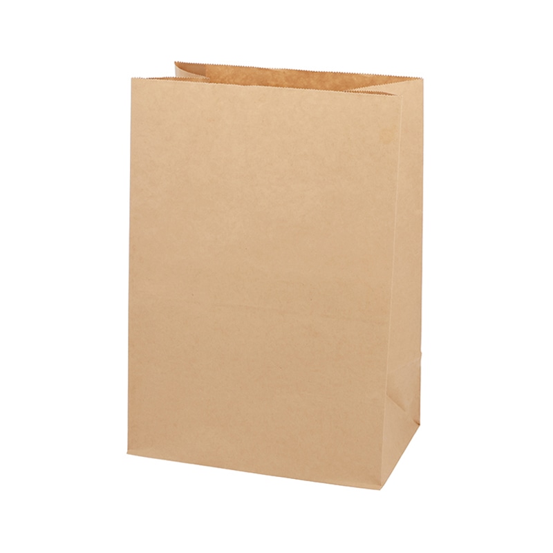 HEIKO 紙袋 角底袋 25.5-16.5 未晒無地 50枚/袋