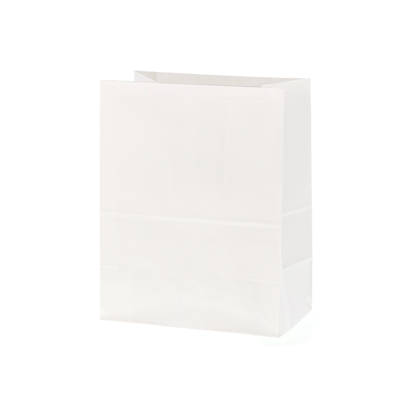 HEIKO 紙袋 角底袋 18-1 白無地 100枚/袋