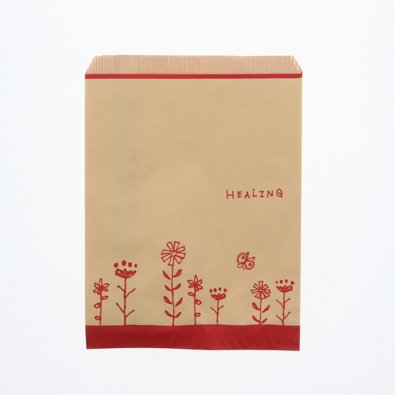 HEIKO 紙袋 柄小袋 Rタイプ R-50 ハーブフラワーR 200枚/袋