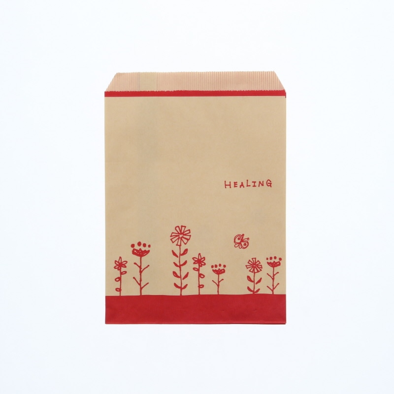 HEIKO 紙袋 柄小袋 Rタイプ R-70 ハーブフラワーR 200枚/袋