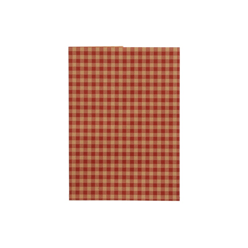 HEIKO 紙袋 柄小袋 ストレートタイプ 18才 ギンガム2R 200枚/袋