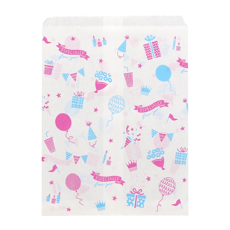 HEIKO 平袋 柄小袋 Rタイプ R-2号 パーティ 50枚/袋