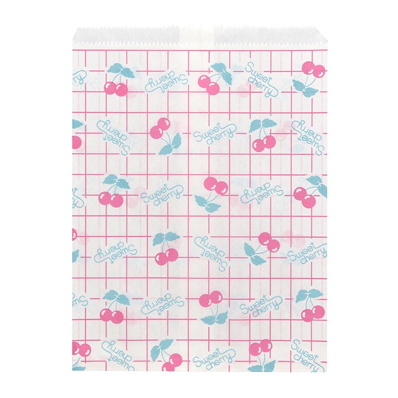 HEIKO 平袋 柄小袋 Rタイプ R-2号 チェリー 50枚/袋