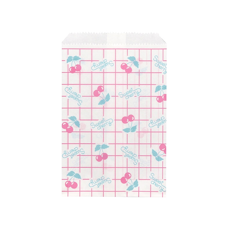 HEIKO 平袋 柄小袋 Rタイプ R-5号 チェリー 50枚/袋