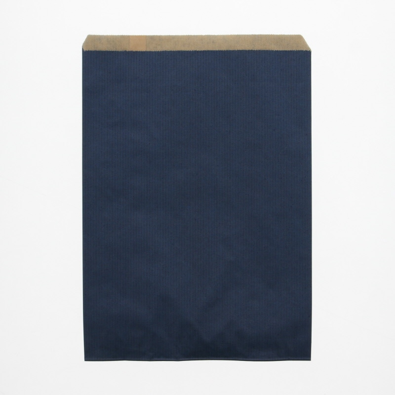 HEIKO 紙袋 柄小袋 Rタイプ R-20 筋入無地紺 200枚/袋