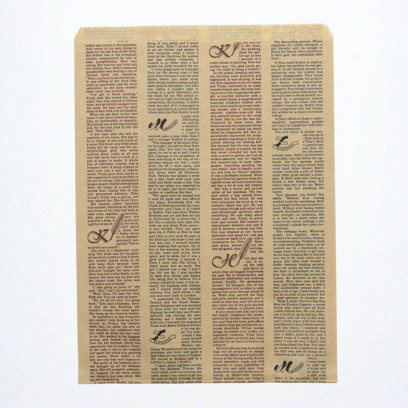 HEIKO 紙袋 柄小袋 Rタイプ R-10 フェザーイニシャル 200枚/袋