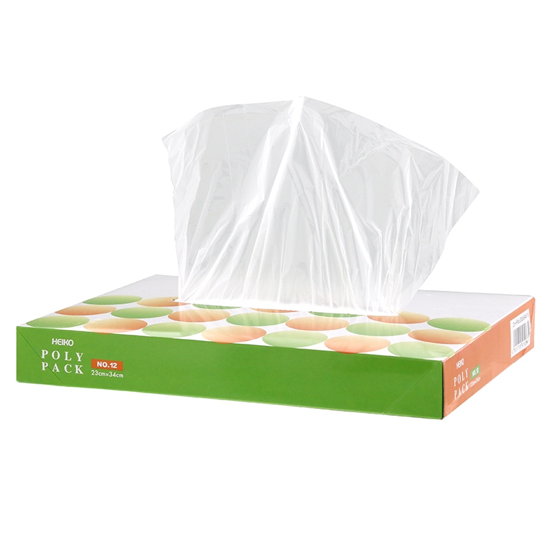 HEIKO ポリ袋 HDポリパック No.12 箱入 1000枚/箱