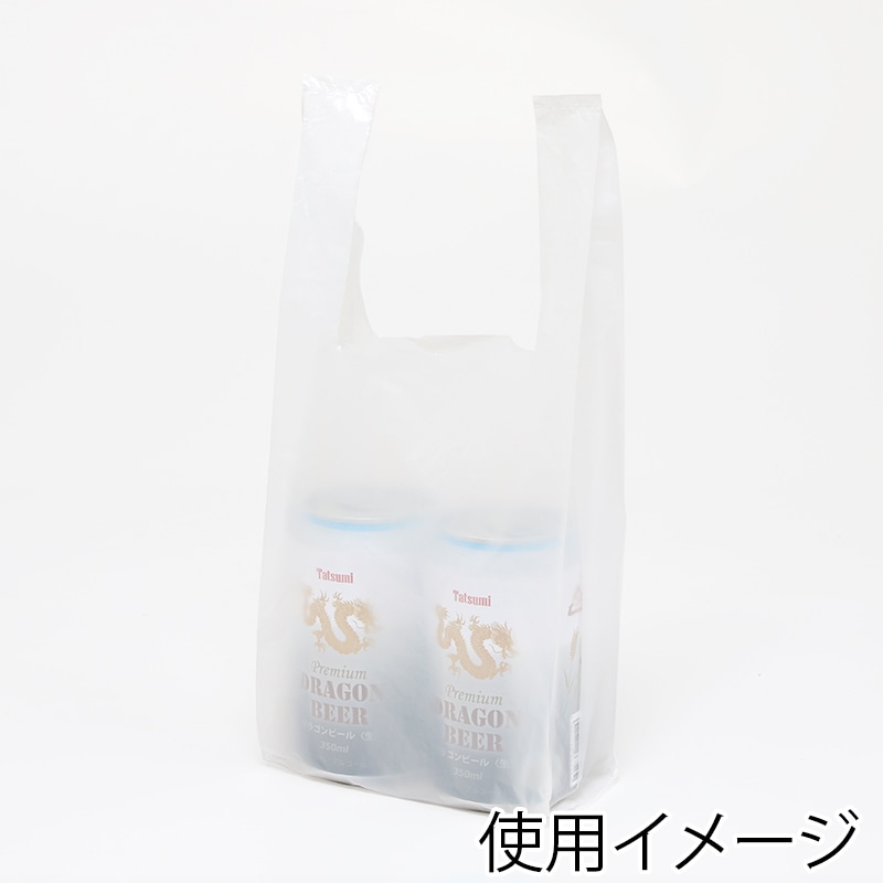 HEIKO レジ袋 ニューハンド ハンガータイプ No.6(6号) 100枚/袋