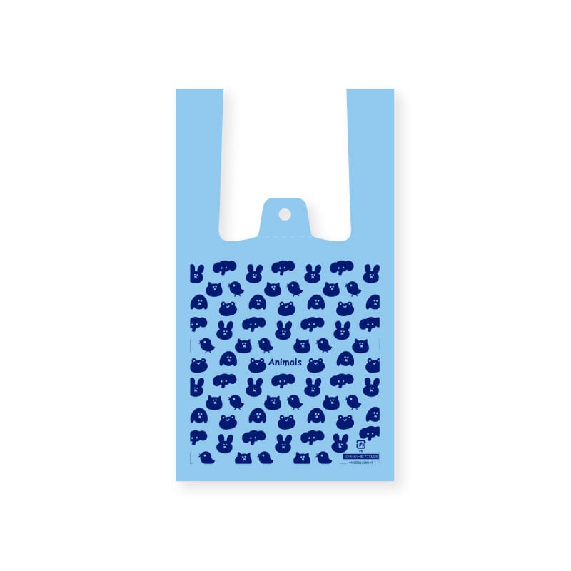 HEIKO レジ袋 ハンドハイパー SS アニマルズ B 100枚/袋