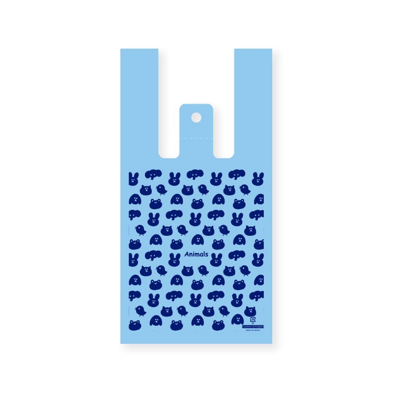 HEIKO レジ袋 ハンドハイパー S アニマルズ B 100枚/袋