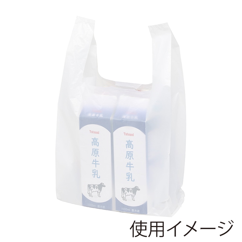 HEIKO レジ袋 再生原料ハンドハイパー L 100枚/袋