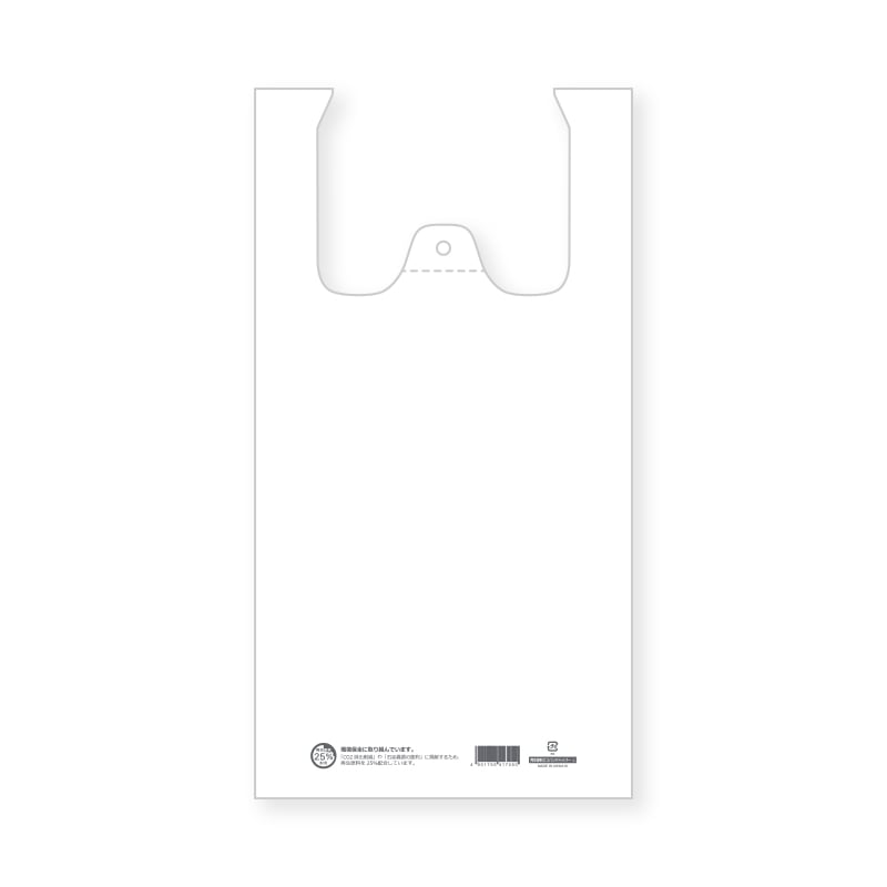 HEIKO レジ袋 再生原料エコハンドハイパー L 100枚/袋